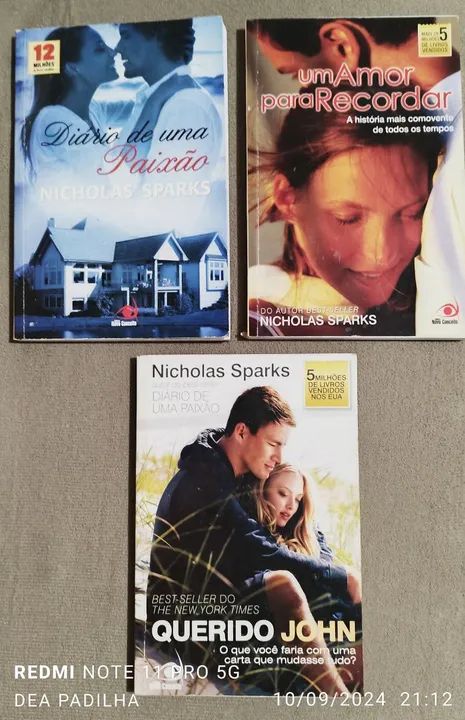 Box de Livros Nicholas Sparks - Foto 5