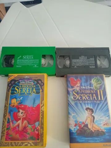 Vhs Mathatazz Vhs a pequena sereia 1 e 2 Disney - CDs, DVDs etc - Jardim Matarazzo ...