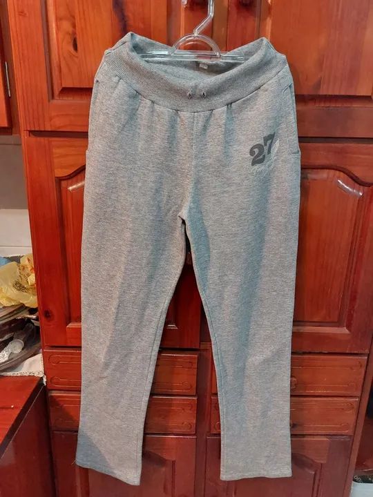 Calça de Moletom Cinza - Tamanho M