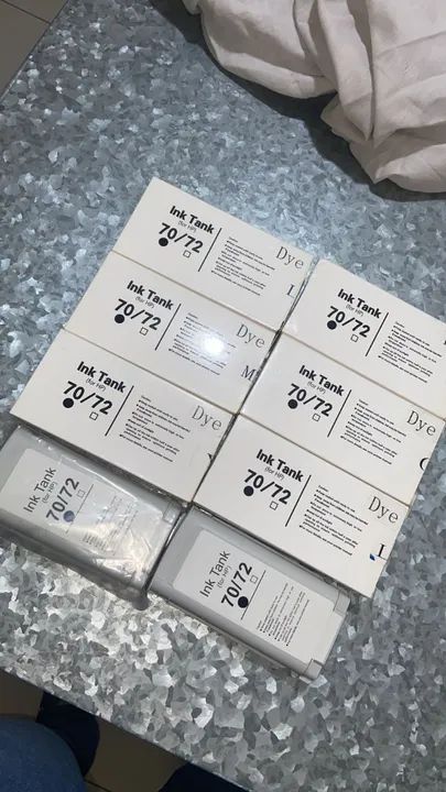 Vendo Plotter HP Z2100 Fotográfica 44 Polegadas + Bulk Ink + Cabeça impressão + Cartuchos - Foto 4