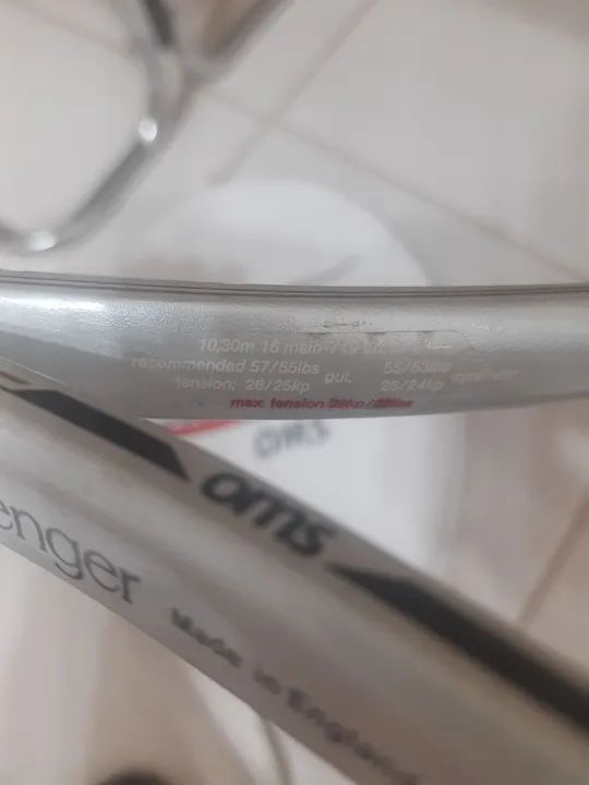 Raquete de tênis Slazenger - Usada - Foto 4