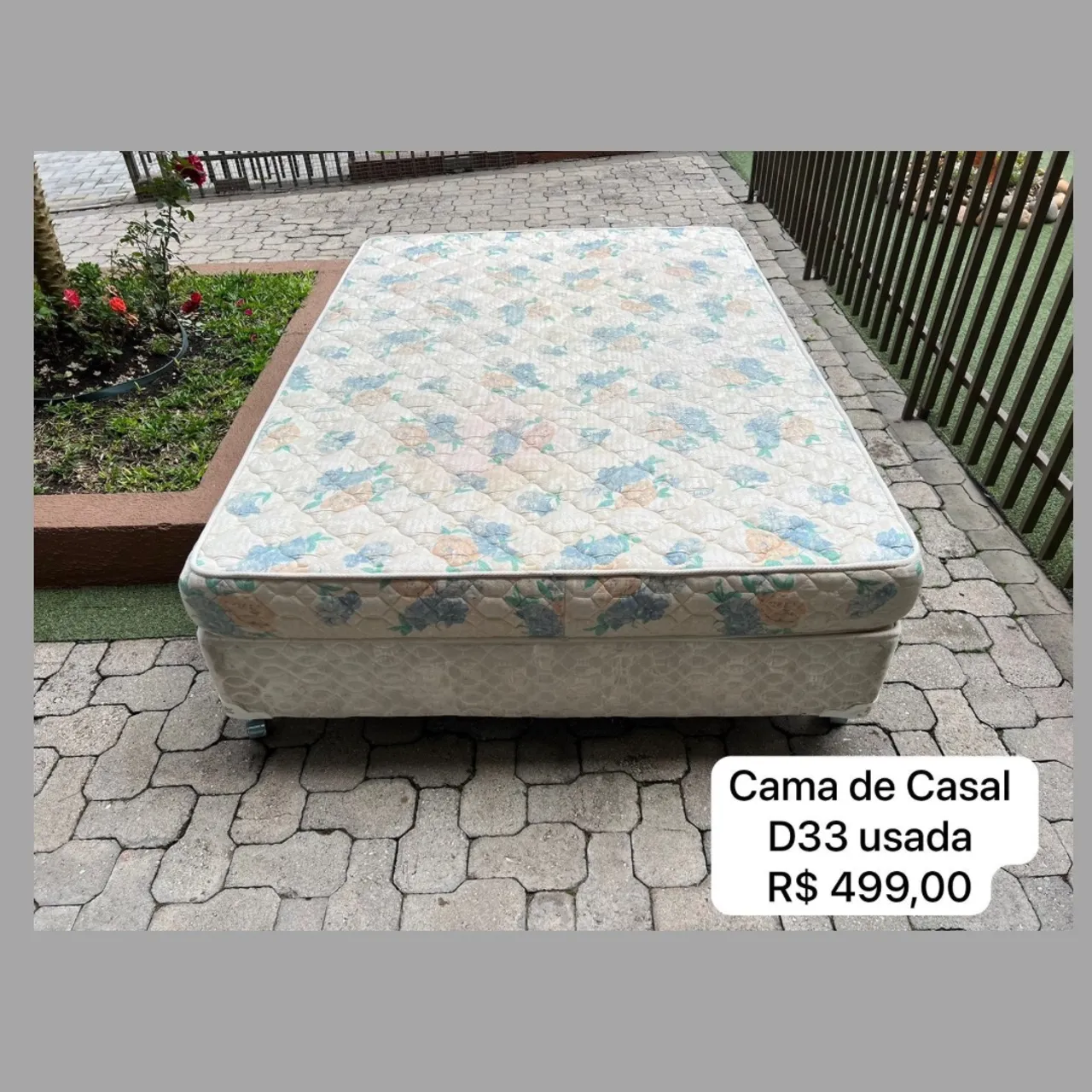 Cama - base mais colchão
