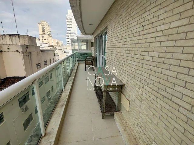 Ap. no Gonzaga próximo praia - Foto 5