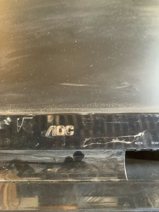 Monitor Aoc 913Fw lcd não funciona defeito não liga  - Foto 4