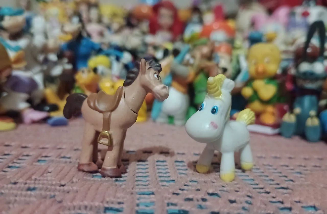 Bonecos toy story - coleção antiga miniatura