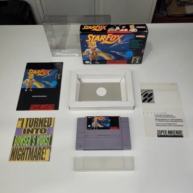 StarFox Snes Cib