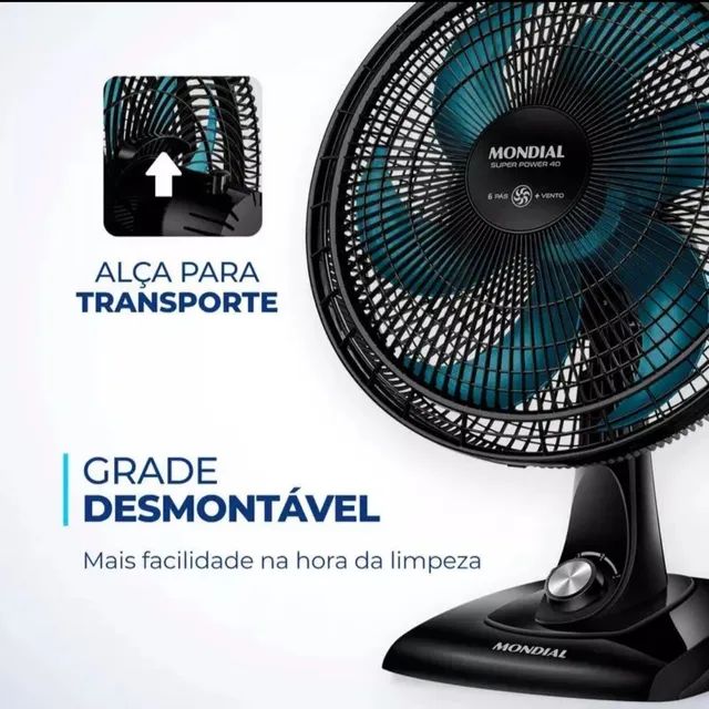 Ventilador de mesa  - Foto 5