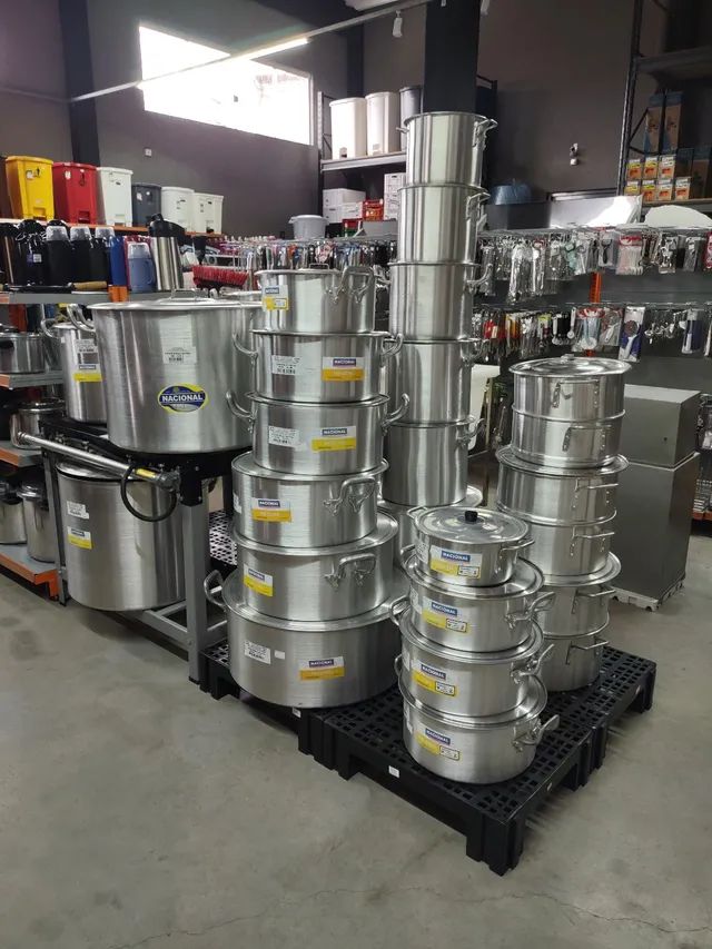 Caçarola alumínio fundido, caçarola e caldeirão alumínio, panelas, caldeirão  - Foto 3