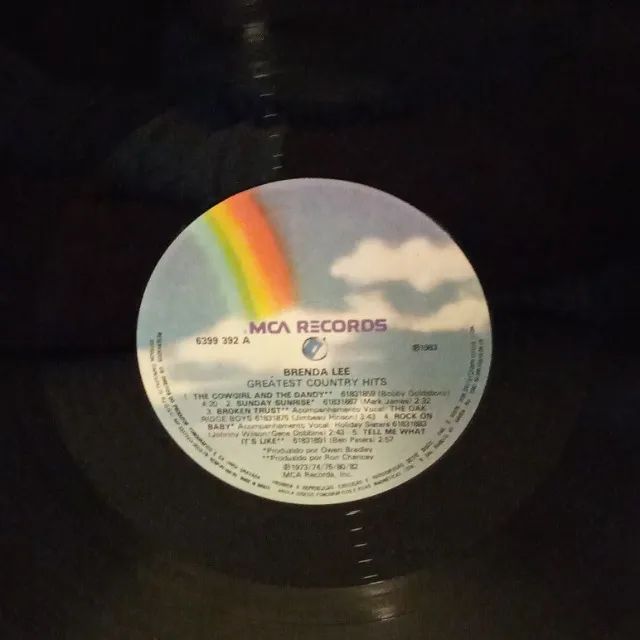 Vinil Brenda Lee - Greatest Country Hits - Foto 4