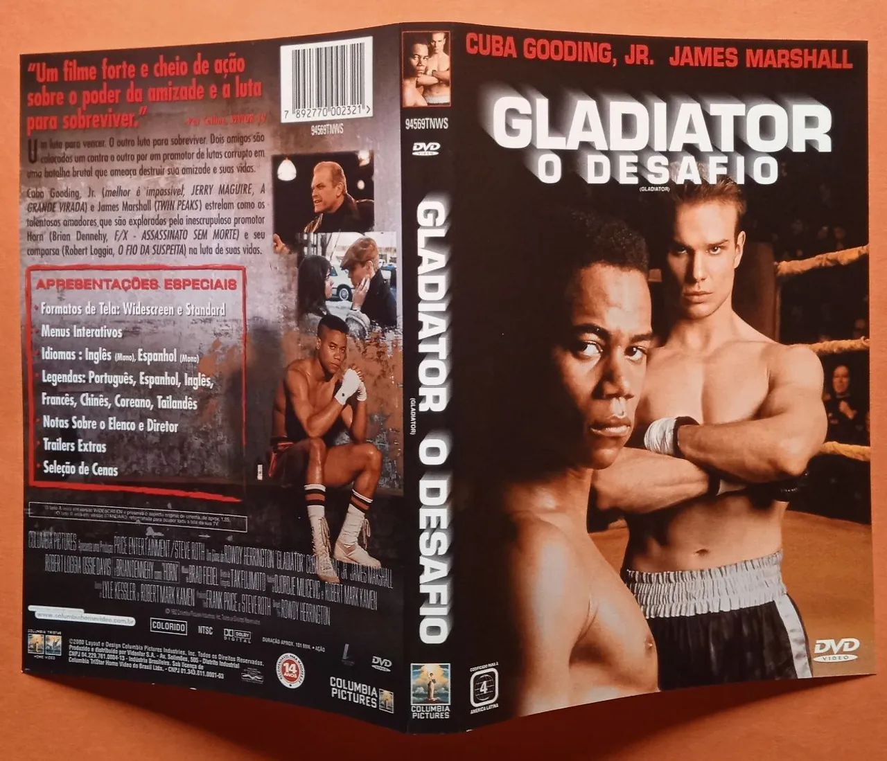 Dvd Gladiator O Desafio (Encarte Interno) - Foto 3