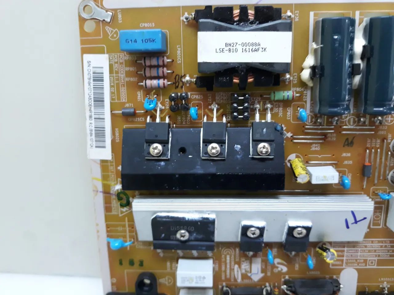 Placa de fonte tv Samsung. Bn41 02500a - Foto 5