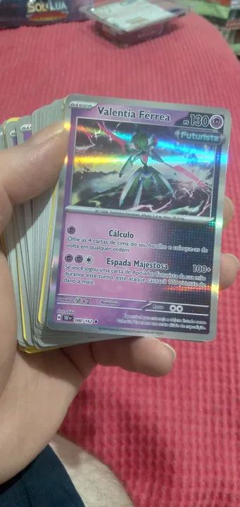 Baralho/Deck Pokémon Psíquico c/ brilhante 