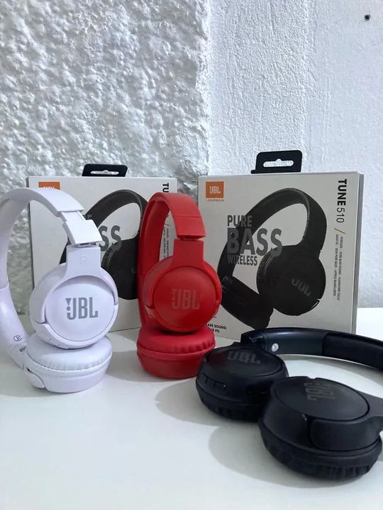 Fone de ouvido JBL Tune 510 Pure bass wireless 