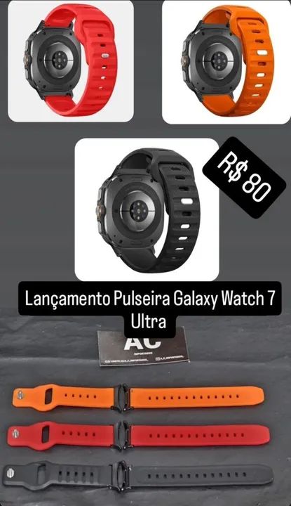 Pulseira Samsung Galaxy Watch 7 Ultra  - Foto 2