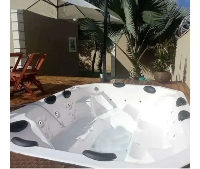 SPA VANCOUVER DE 8 A 10 LUGARES COMPLETO HIDROMASSAGEM AQUECEDOR E CRONOTERAPIA  - Foto 3