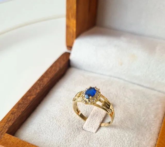 Anel de Formatura para Psicologia em Ouro 18k - Foto 2