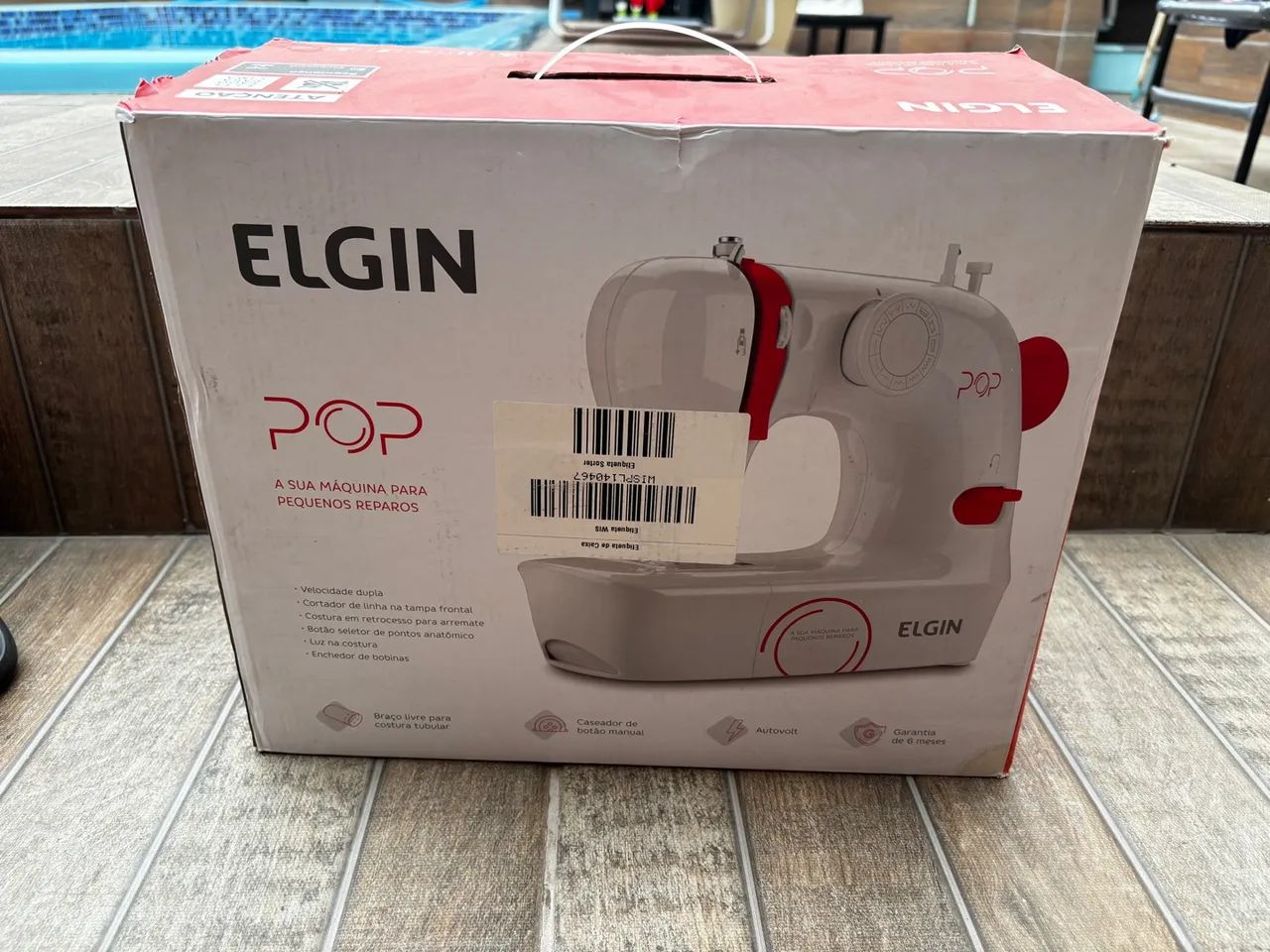 Máquina de Costura Elgin Pop - Usado
