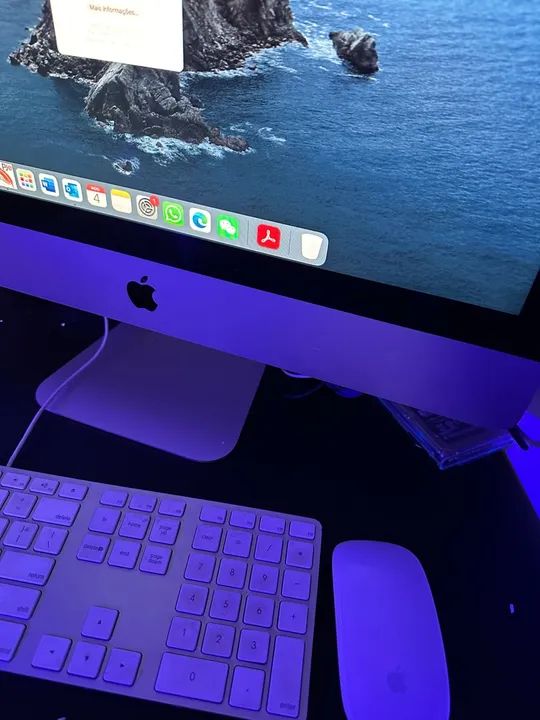 iMac 21,5" 2017 i5 16GB RAM SSD 250GB macOS Ventura (sem teclado e mouse) - Foto 3