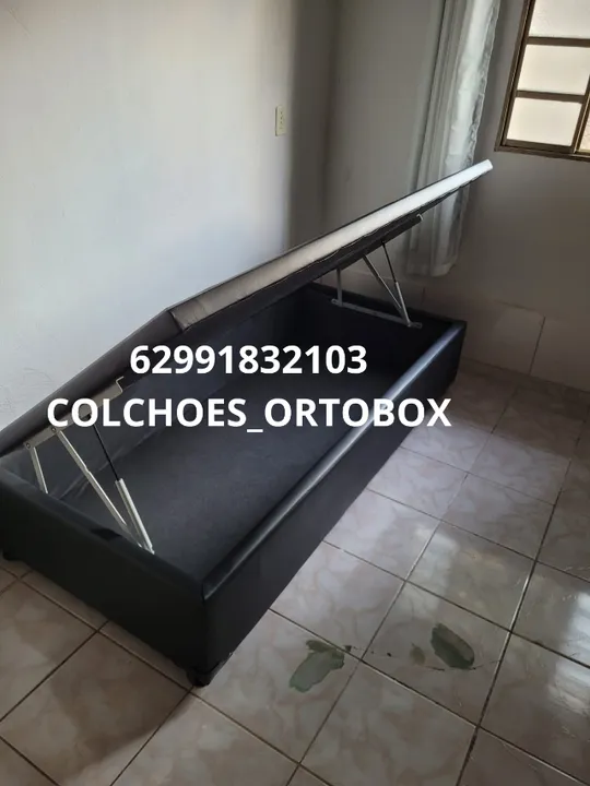 Cama Box Baú Solteirão 108x198