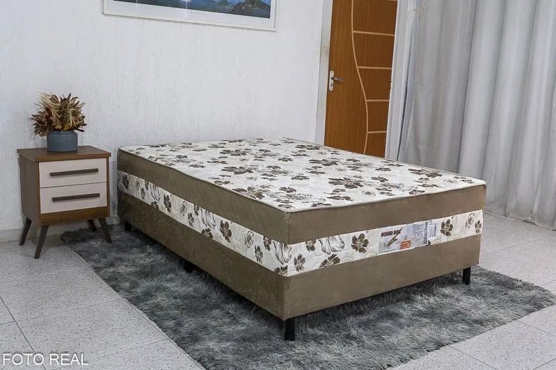 Cama Box Casal Ortopédica Nosso sonho rf75
