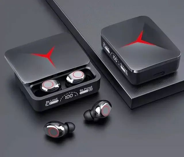 Fone Bluetooth M90 Pro Esportivo V5.3 Case Power Bank 1200mAh - Foto 2