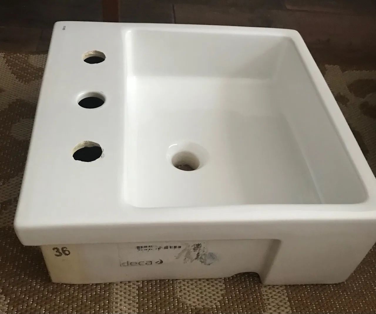 Cuba Deca semi encaixe l830.17 pia banheiro - Foto 6