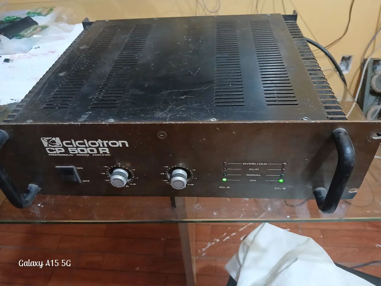 Amplificador Ciclotrom CP 500 R