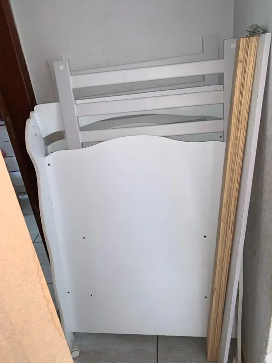 Berço Branco de Madeira - Foto 3