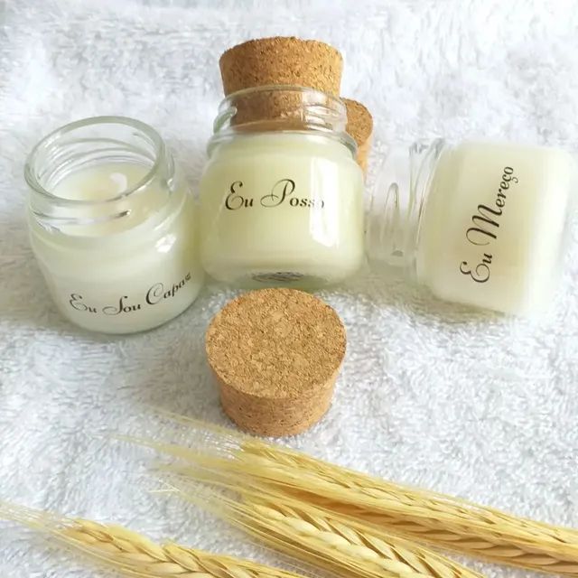 Lembrancinha Personalizada - Velas Perfumadas - Batizado  - Foto 6