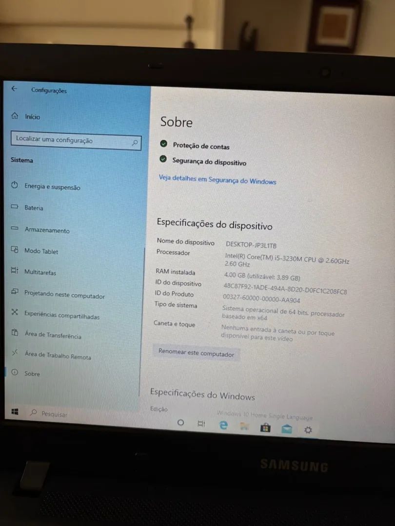 Notebook Samsung Core I5  - Foto 4
