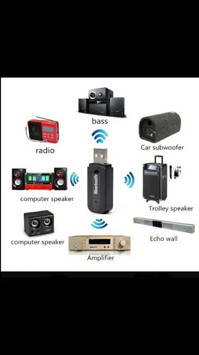 Receptor de Música Bluetooth aceito cartão! - Foto 3