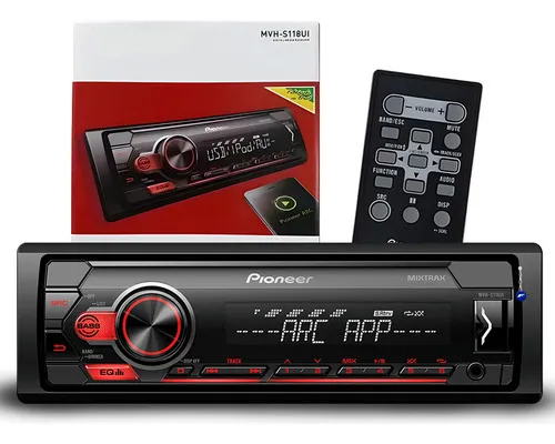 Pioneer Mvh-s118ui Mp3 Mixtrax Controle Usb