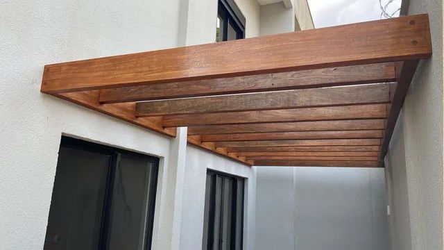 Pergolado angelim vermelho 