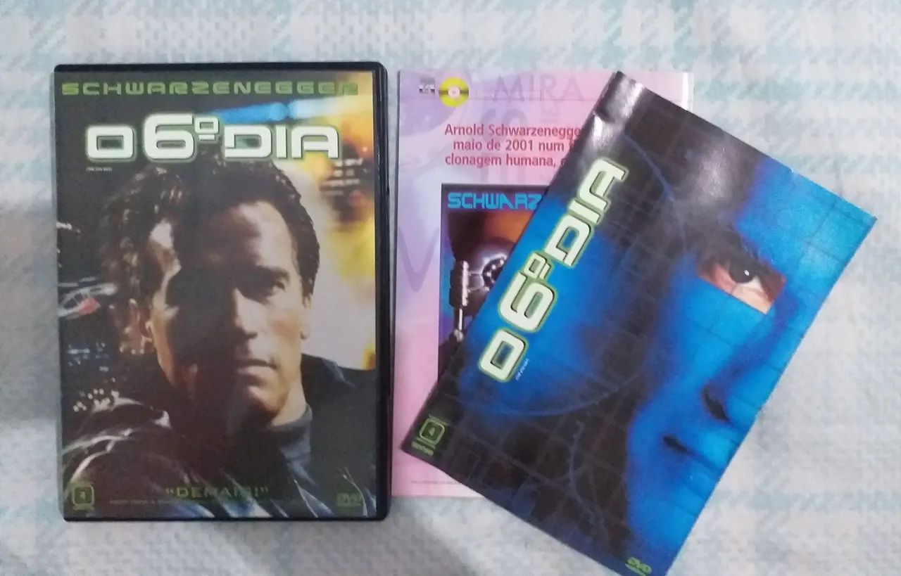 DVD 6º Dia - Arnold Schwarzenegger