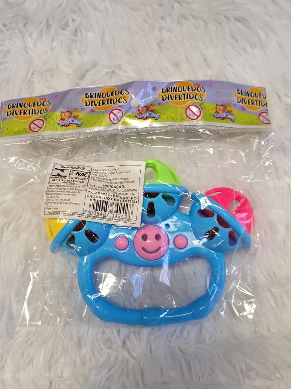 3 chocalhos para bebê  - Foto 6