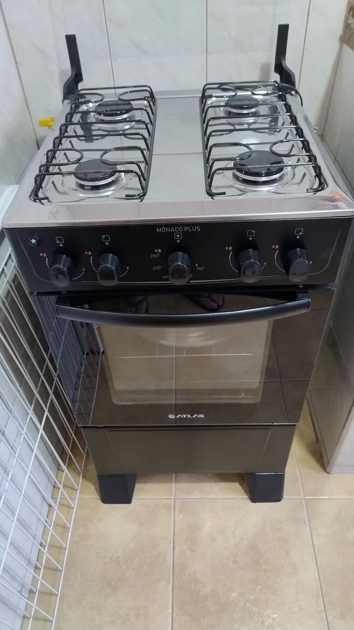 Fogão Atlas Monaco Plus 4 Bocas - Foto 4