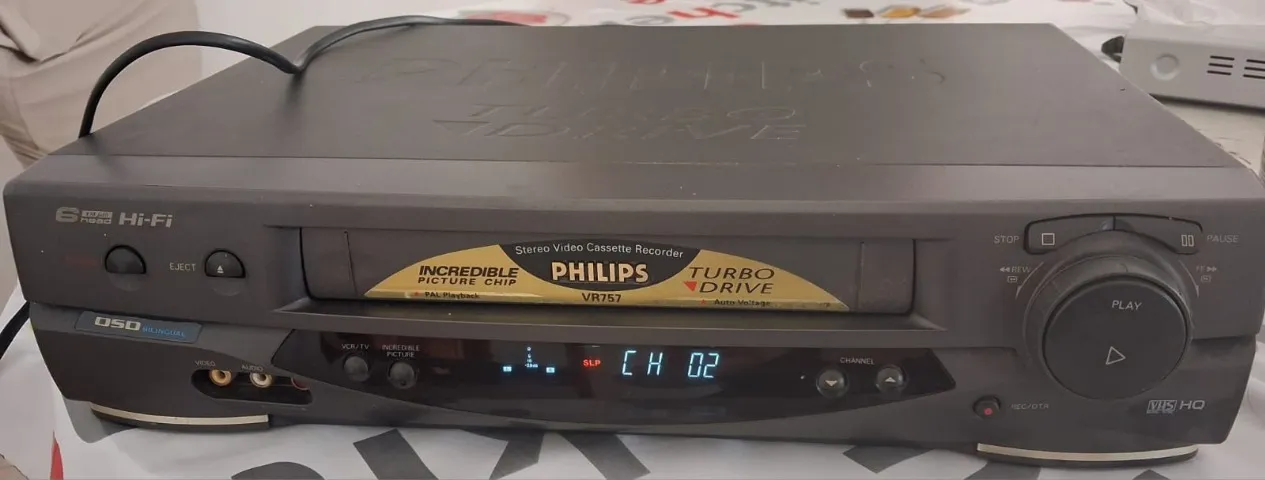 Vídeo Cassete Philips VR757