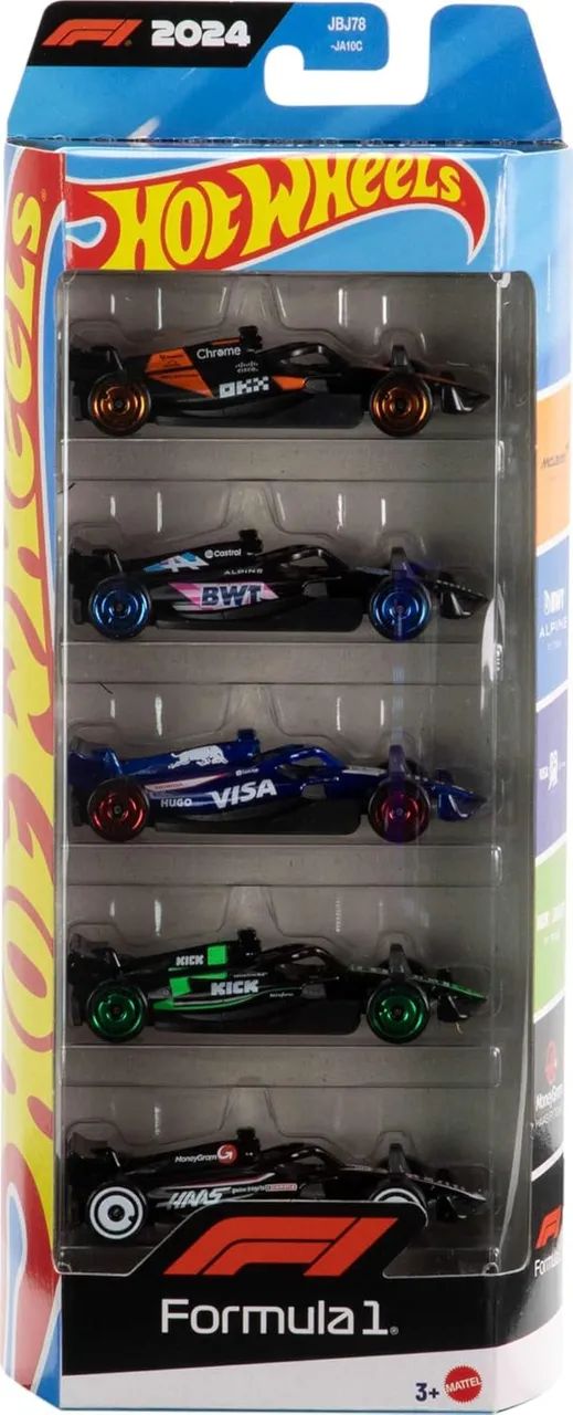 hotwheels pack formula 1 2024