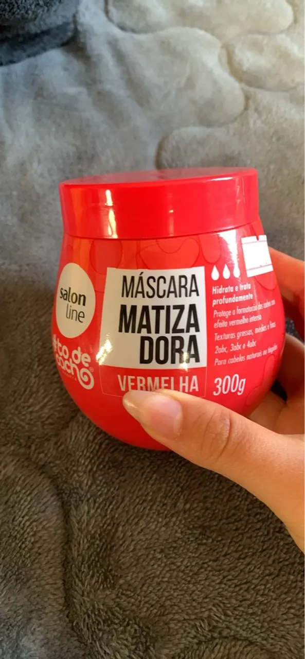 Máscara Matizadora Vermelha Salon Line 300g