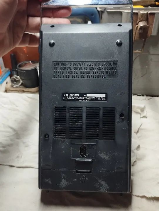 Gravador K7 Panasonic Original Japonês Vintage 70 - Foto 5