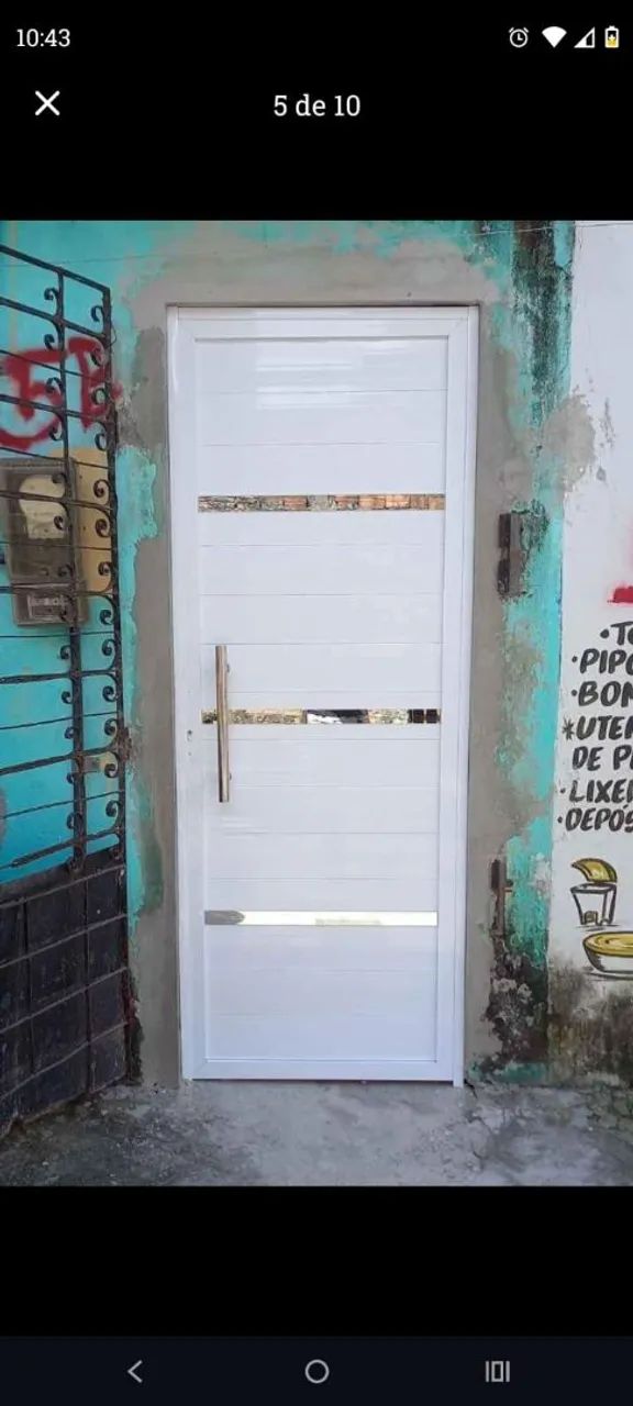 Porta de Alumínio 