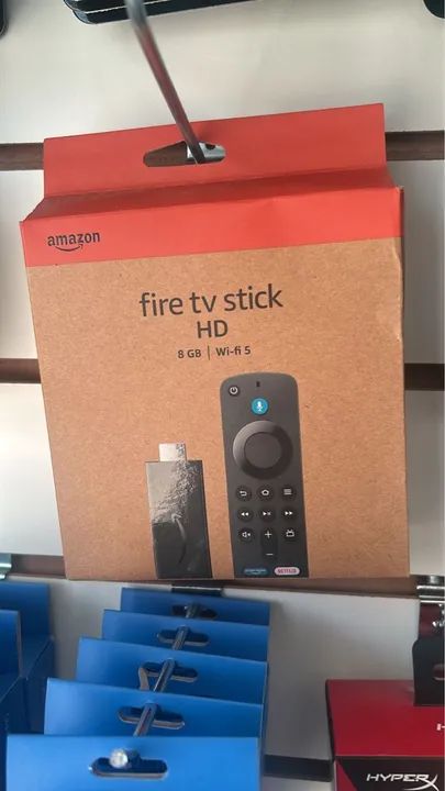 Fire TV Stick HD - Novo e Lacrado