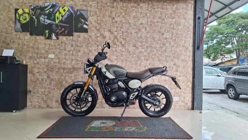 Triumph Scrambler 400x 2025 Verde - Foto 6