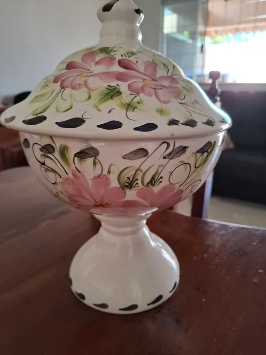 Lindo vaso decorativo em cerâmica - Foto 2