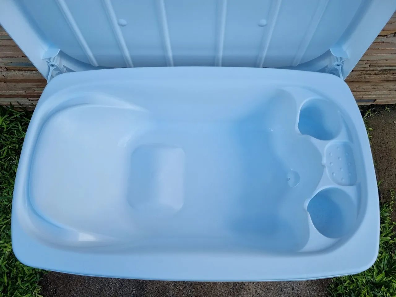 Banheira para Bebê com Suporte - Prática e Segura - Foto 6