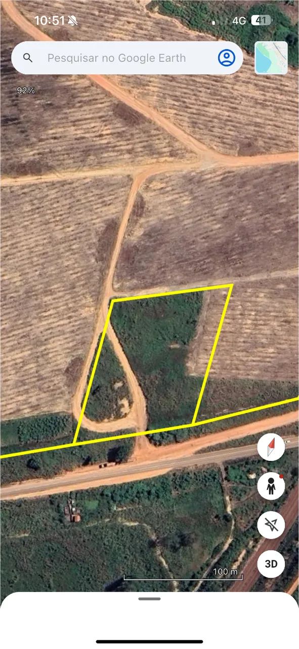 GRANDE ÁREA À VENDA - ÀS MARGENS DA BR-222 (MA) - 11.500 m²  Excelente terreno plano, com  - Foto 3