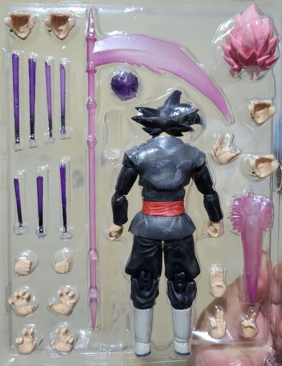 Boneco Dragon Ball Z - Goku Black Demoniacal Fit  - Foto 5