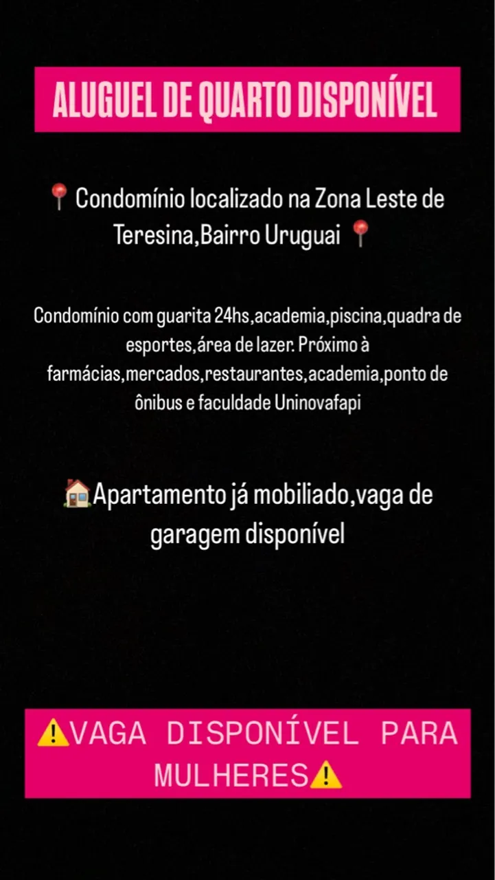 Aluguel de Quarto