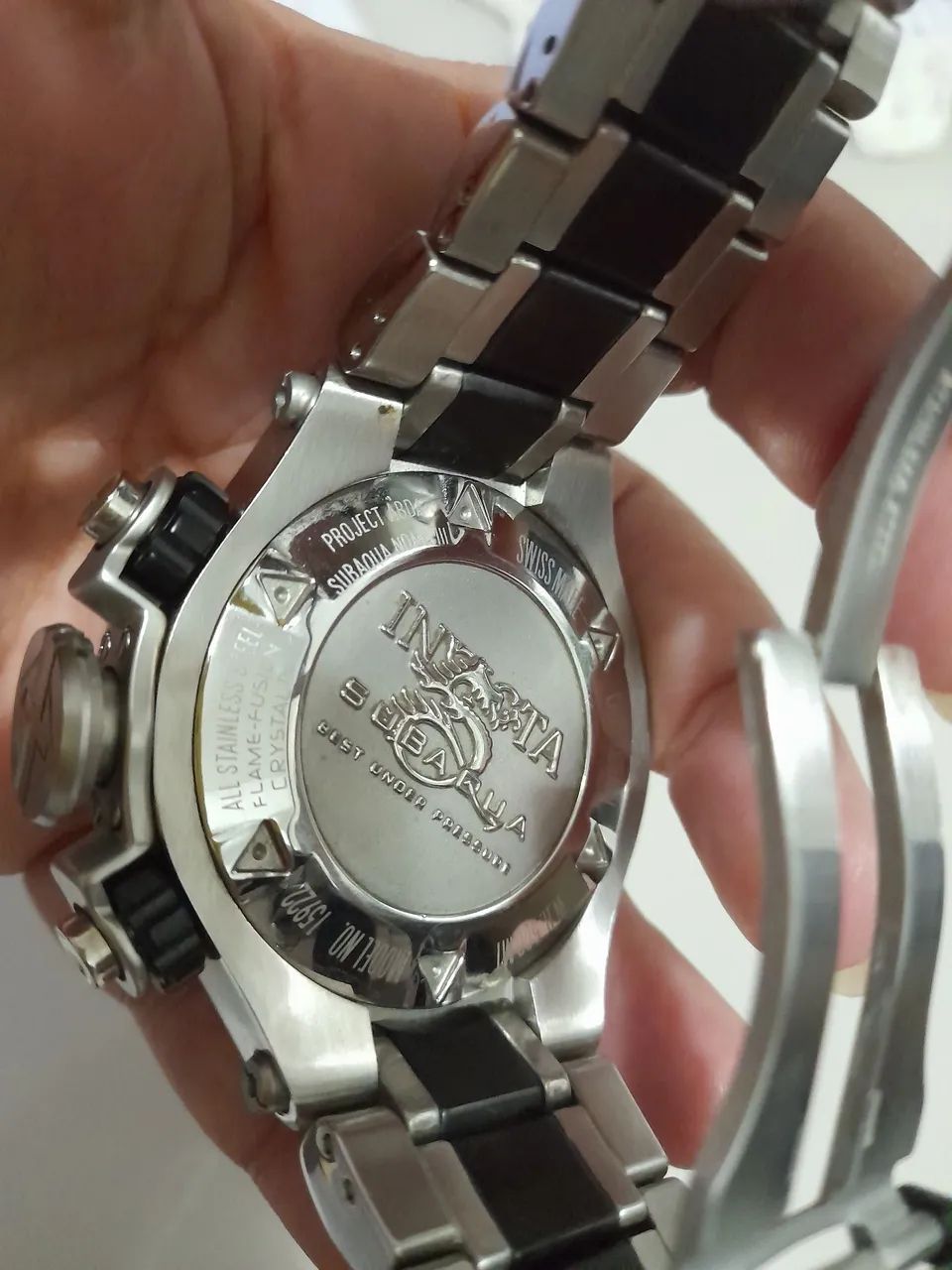 Relógio Invicta Chronograph 500m Swiss Made - Foto 4