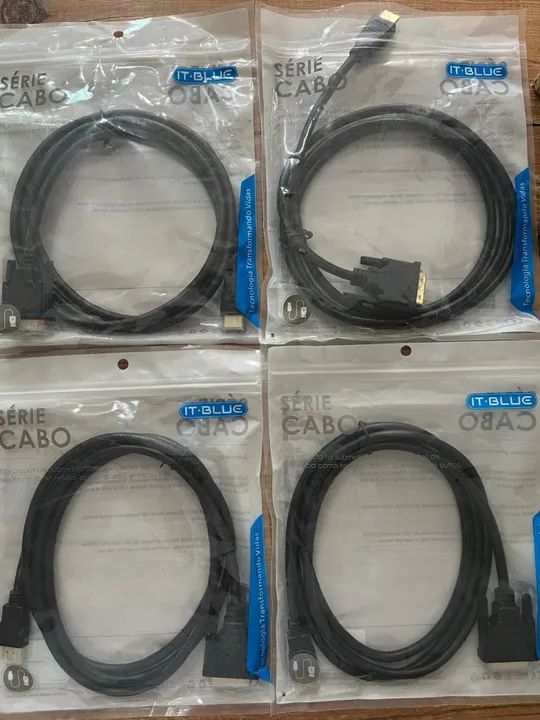Cabo HDMI para DVI-D - Novo - Foto 4